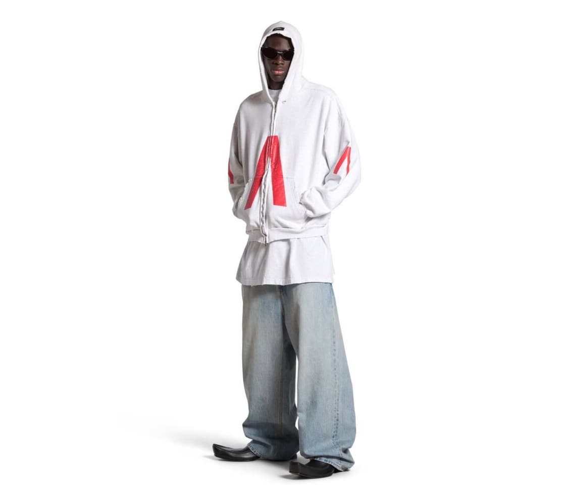 발렌시아가 뮤직 아카이브 후디집업 상품이미지5