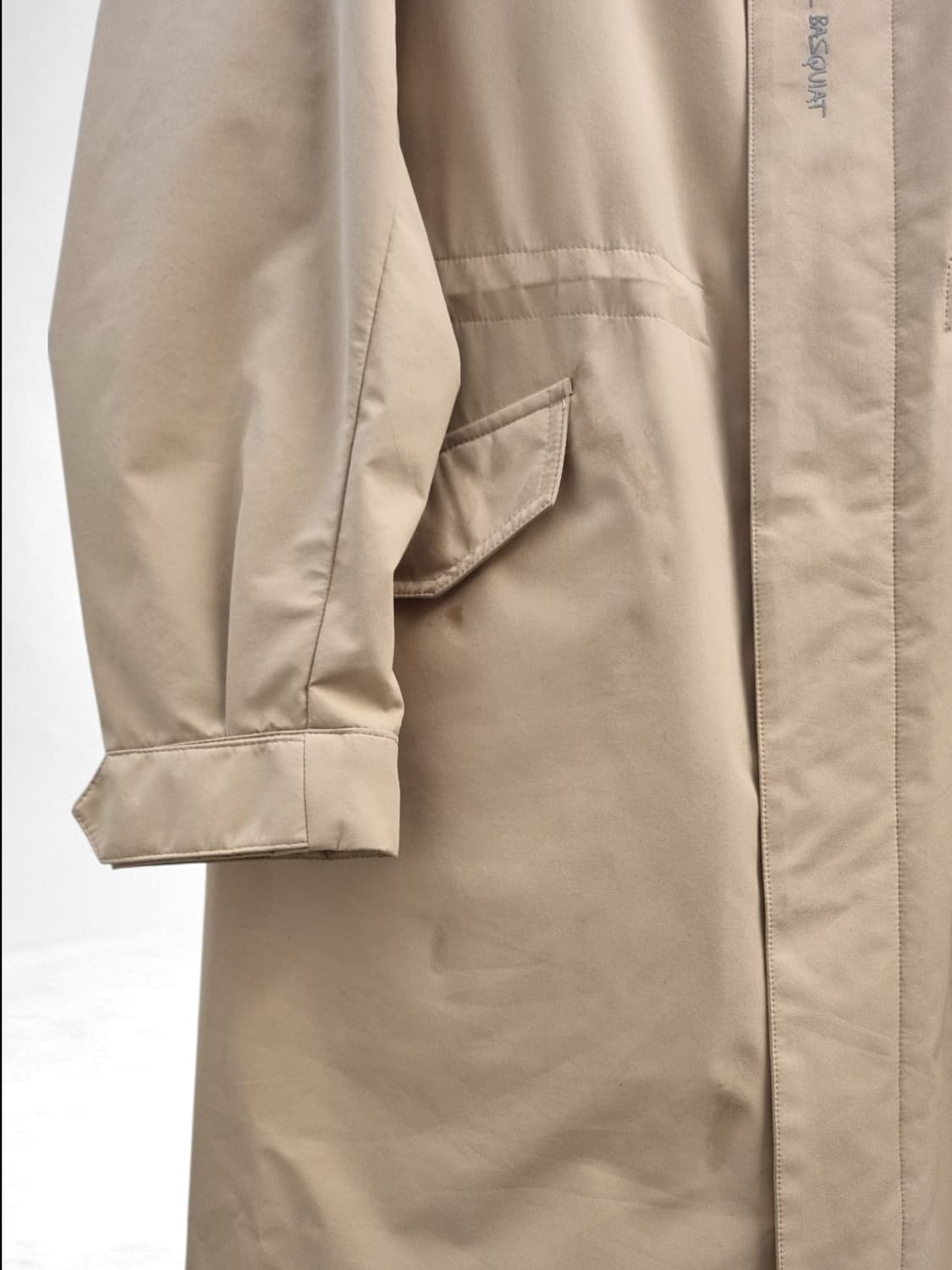 바스키아 3.5레이어 방수 후드 롱코트 90 상품이미지5