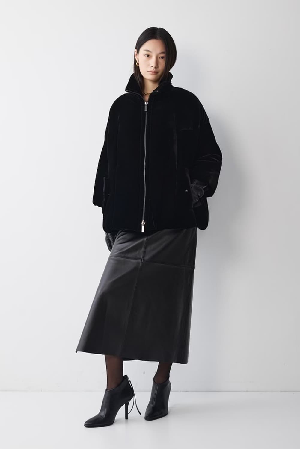 r2w major vevet 마조르 벨벳 패디드 점퍼 상품이미지2