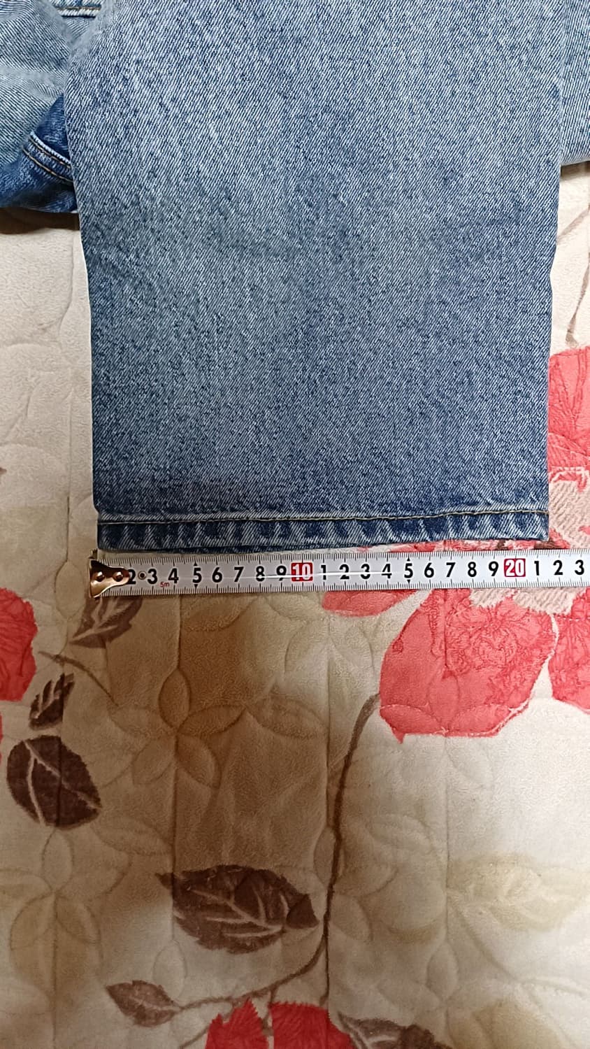 토피 연청바지 31인치 기장106 상품이미지8