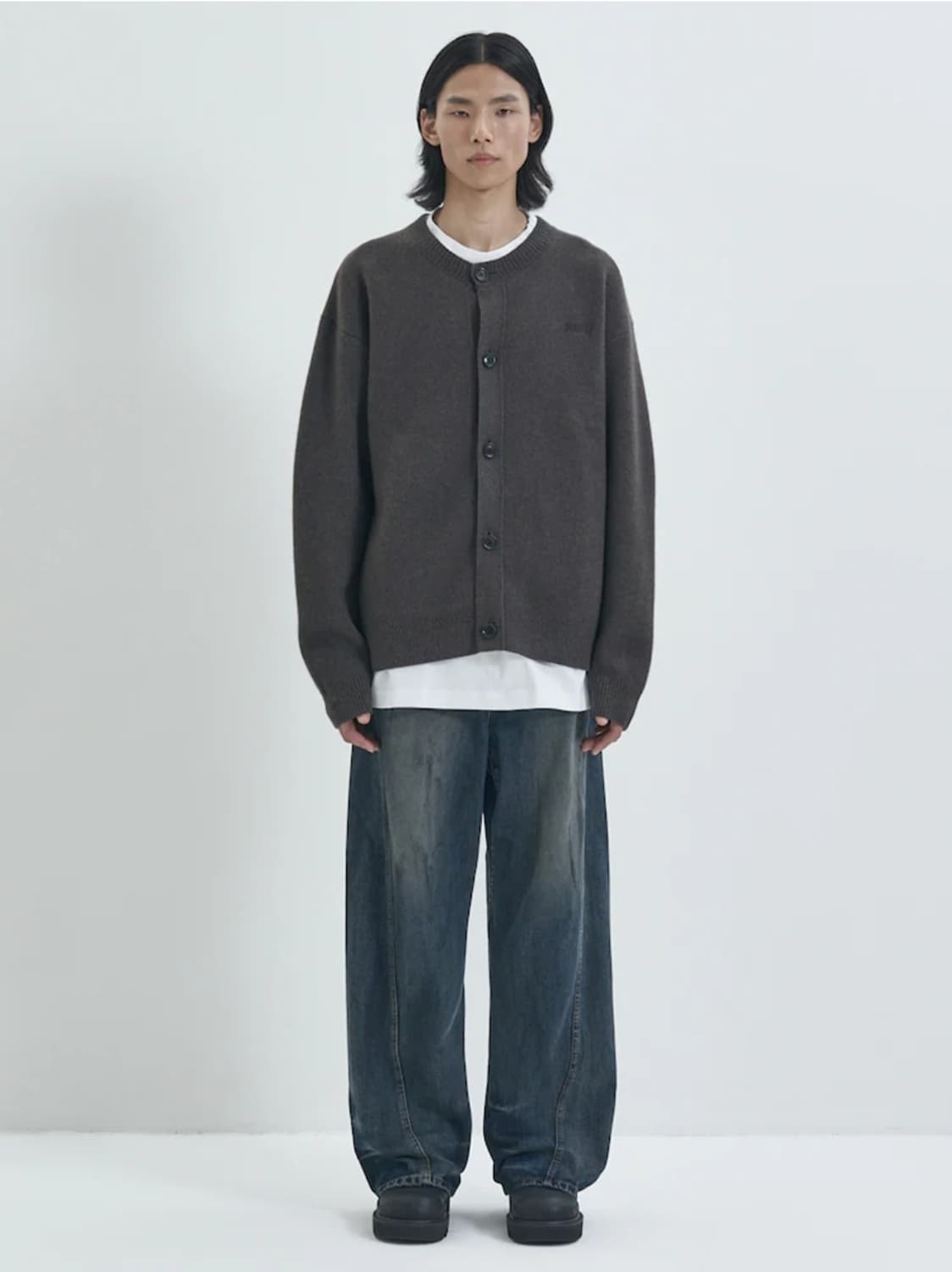 [44] 준지 더티 데님 오블리크 팬츠 팝니다 상품이미지1