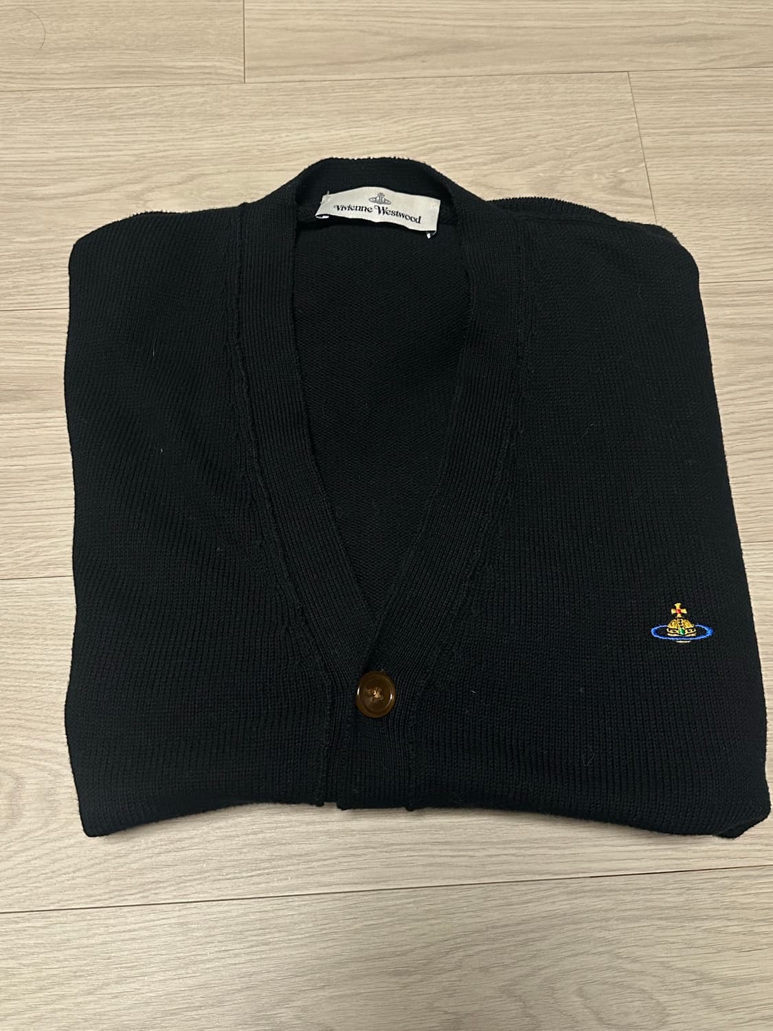 (M) 비비안웨스트우드 알렉스 가디건 블랙 상품이미지2