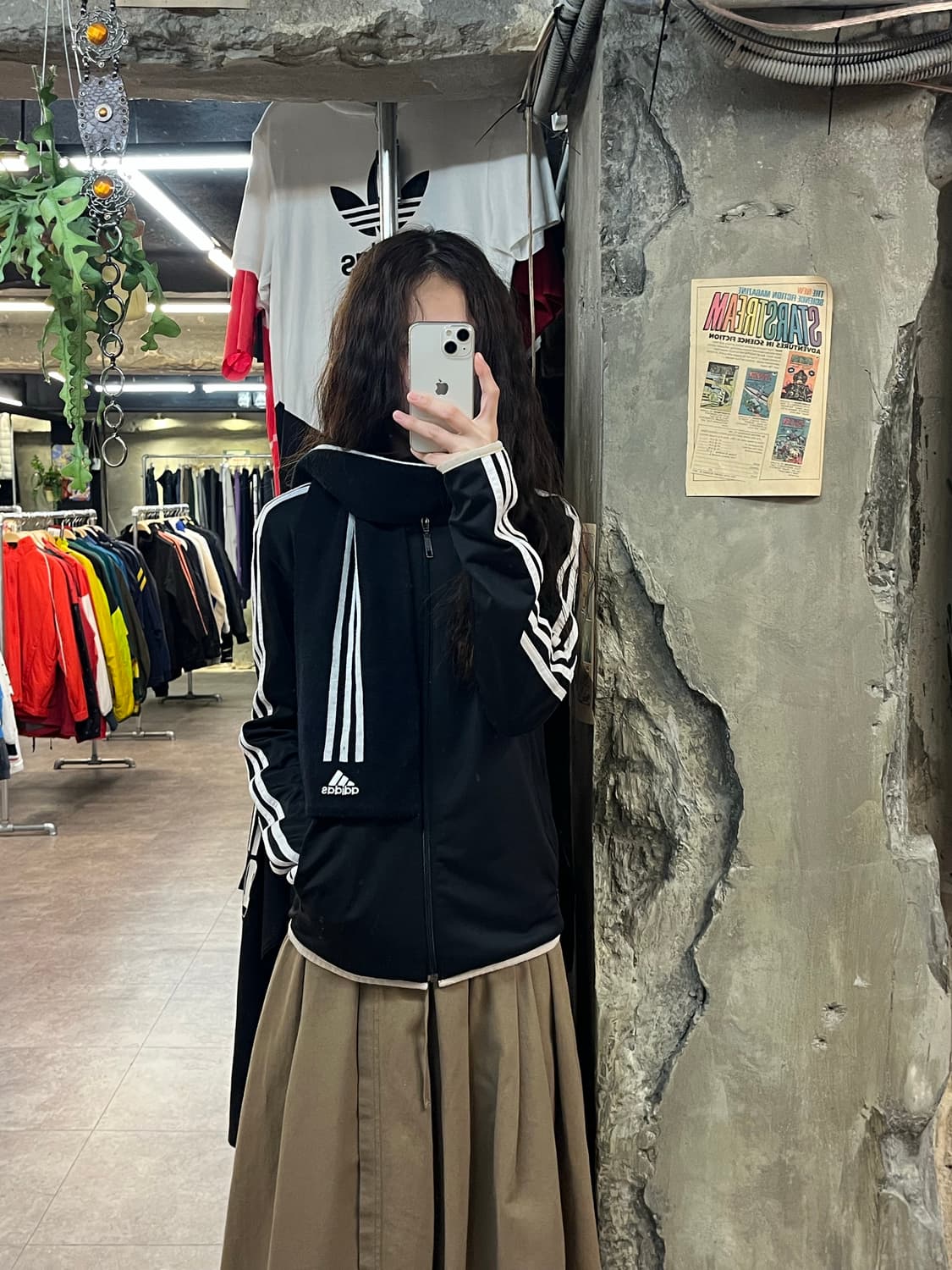 아디다스 머플러 블랙 #csz1944 상품이미지4