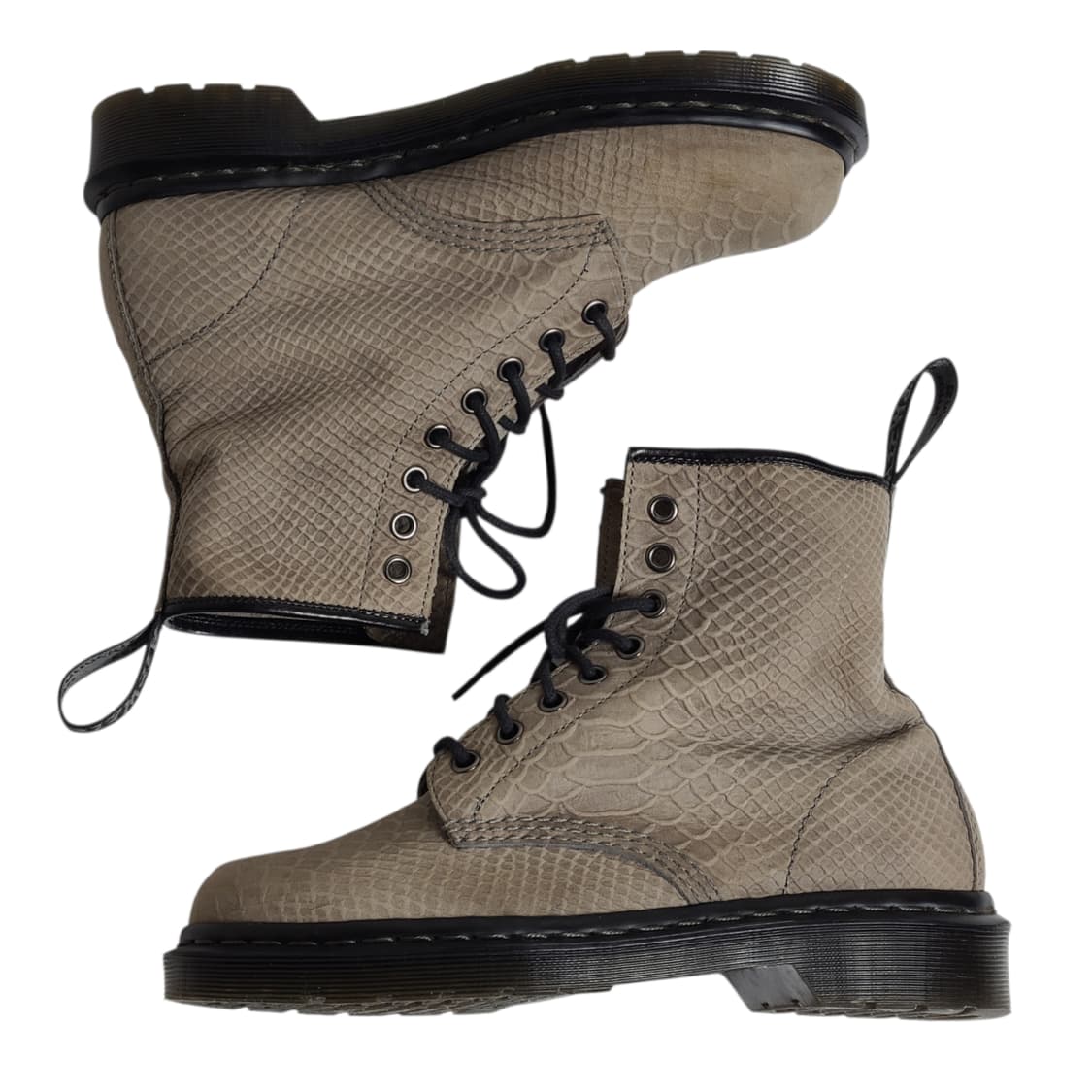 250-255) Dr.martens 닥터마틴 1460 8홀 파이톤 부츠 상품이미지7