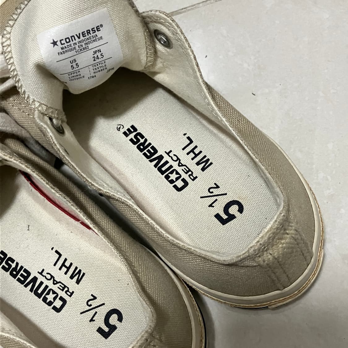 MHL 마가렛호웰 컨버스 척테일러 스니커즈 상품이미지6