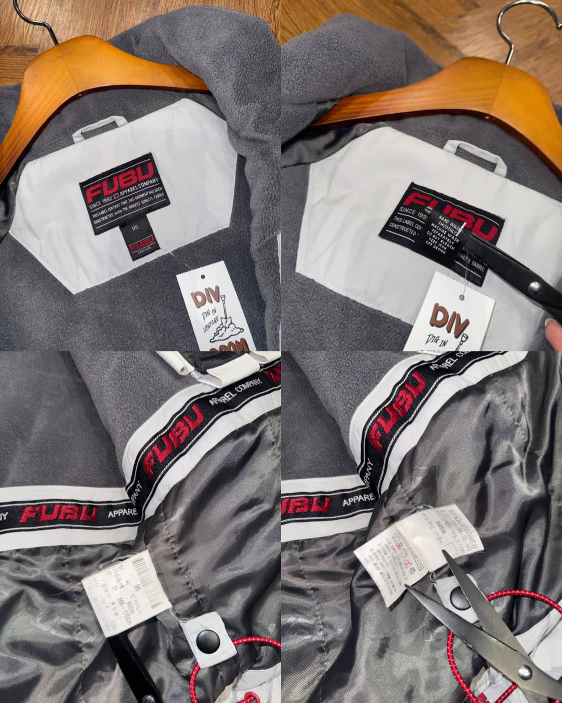 후부 올드스쿨 바람막이점퍼  상품이미지9