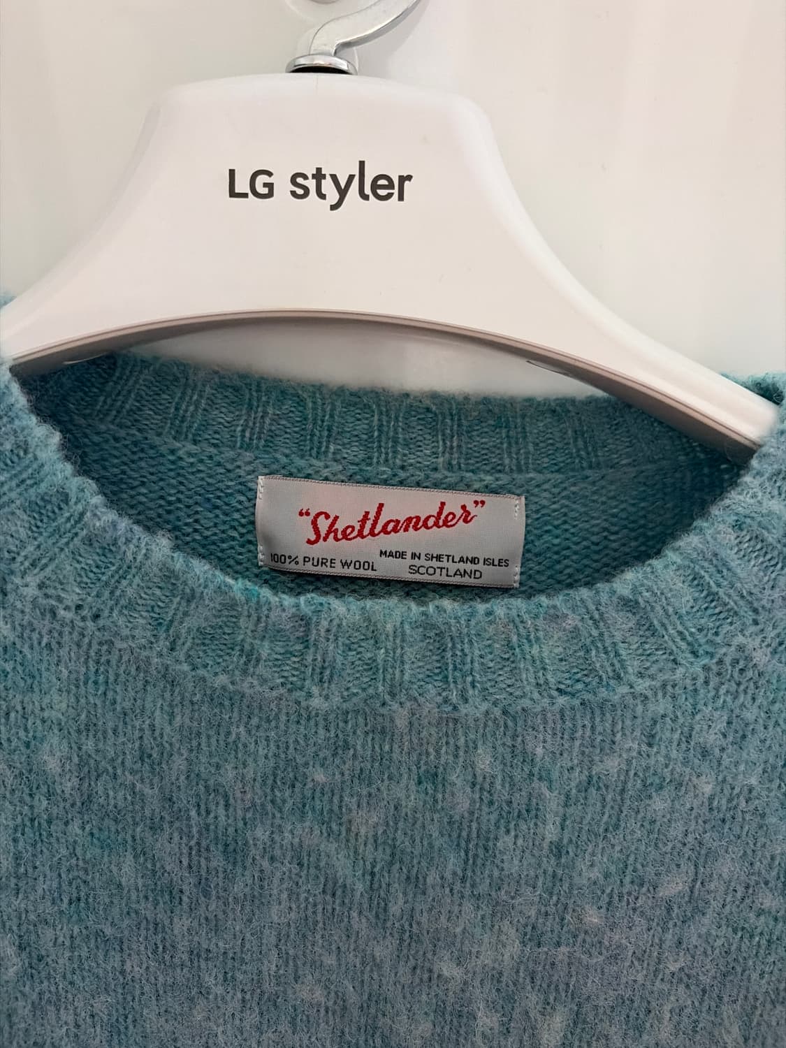 셔틀랜더shetlander 울 니트 쉐기독 스웨터 상품이미지2