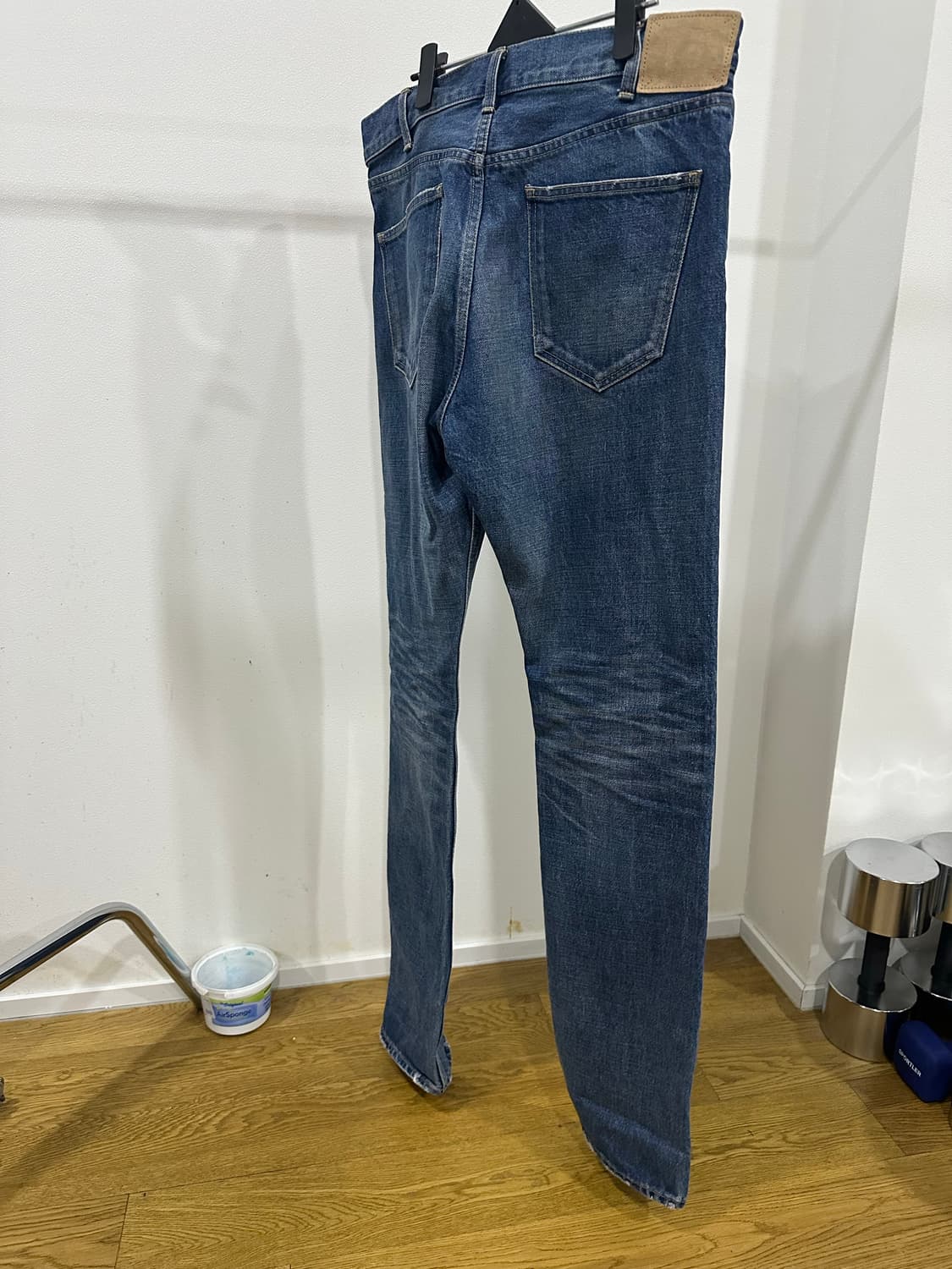 셀린느 Washed Working Skinny Jeans (indigo) 상품이미지2