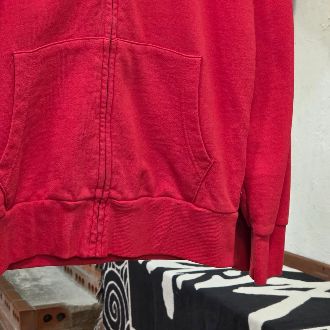 리바이스 레드 빅로고 자수 후드집업 상품이미지3
