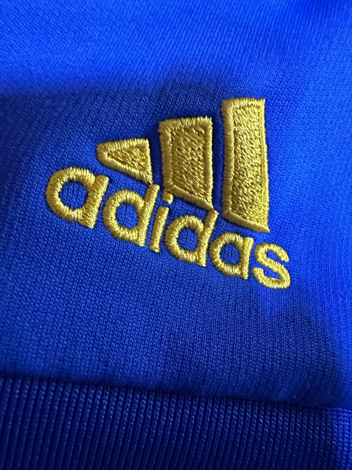 아디다스져지 아디다스 첼시 블루 트랙탑 대장져지 아디다스첼시 집업 삼선 상품이미지4