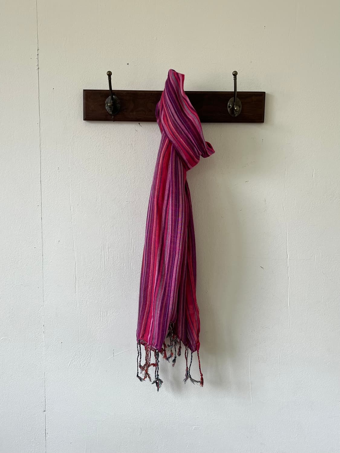 Japan vtg 스트라이프 머플러 상품이미지3