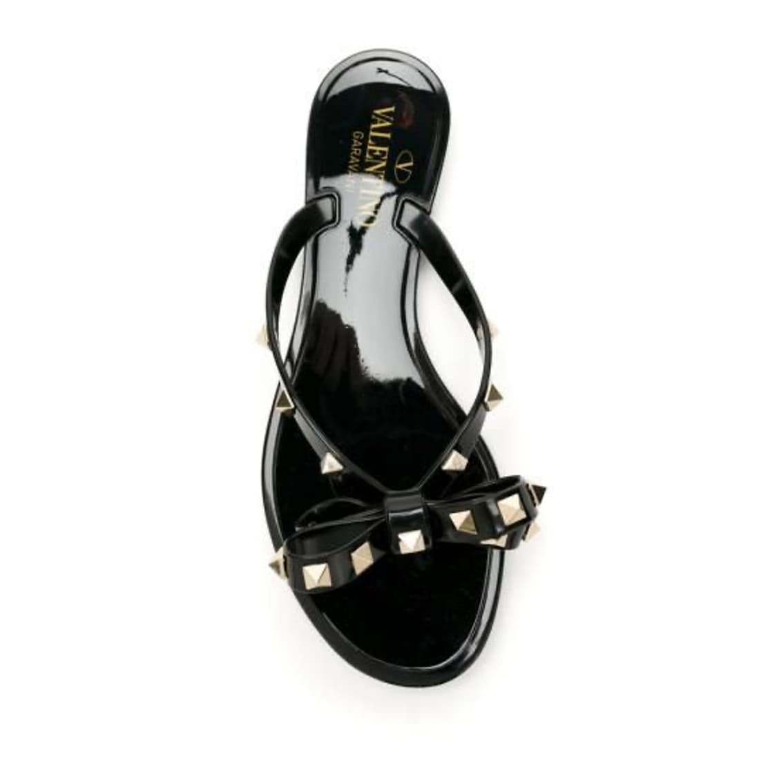 발렌티노 락스터드 젤리슈즈 블랙 상품이미지1