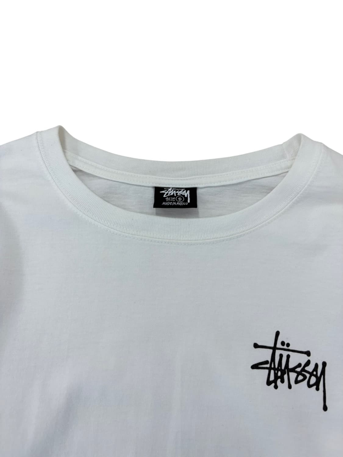 Stussy 스투시 롱슬리브 긴팔티 화이트 (S) 상품이미지3