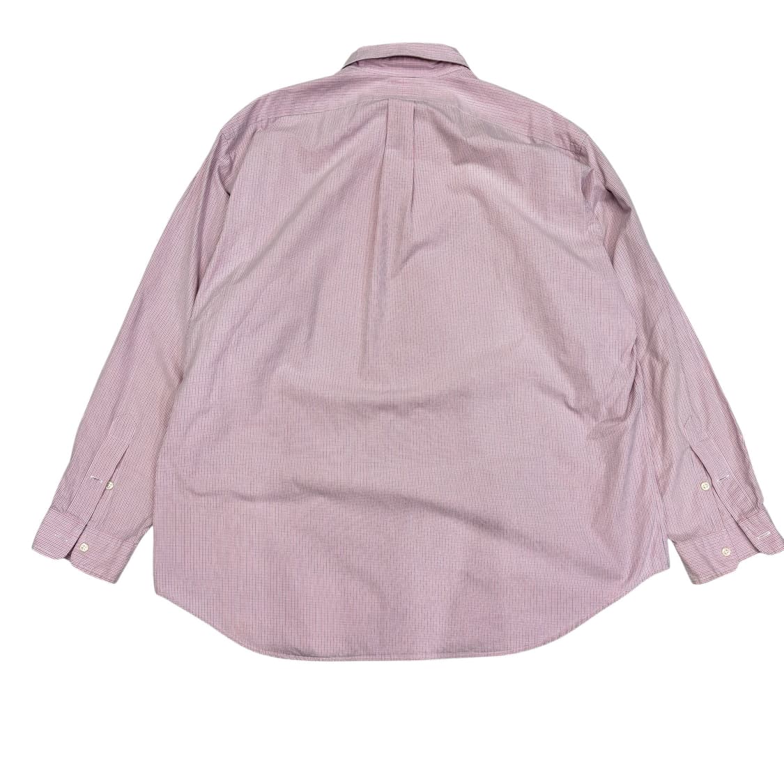 폴로 랄프로렌 오버사이즈 분홍 체크 셔츠 상품이미지5