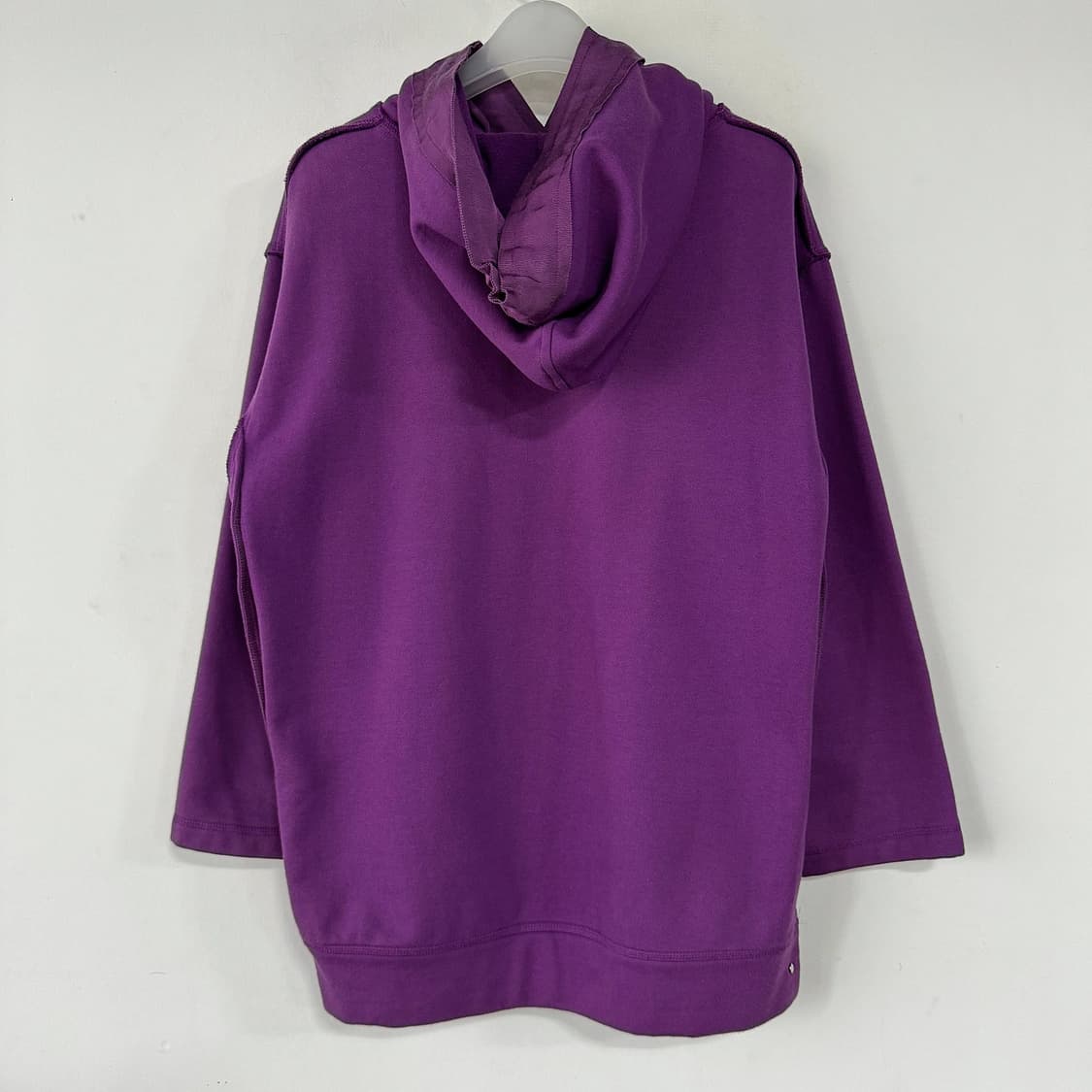 랑방컬렉션 리본 스트랩 기모 후디 상품이미지6