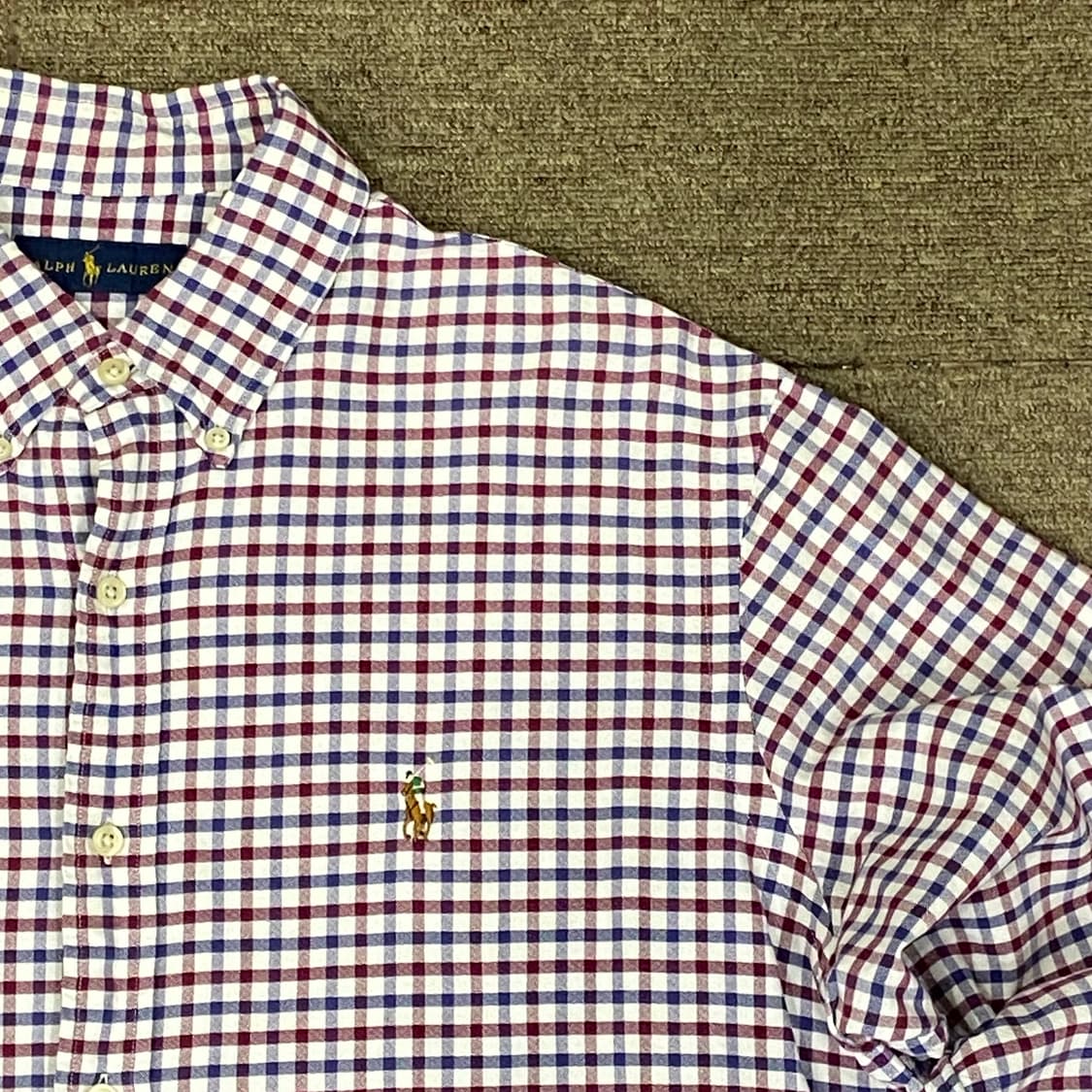 (XL) POLO 폴로 랄프로렌 체크 셔츠 상품이미지3