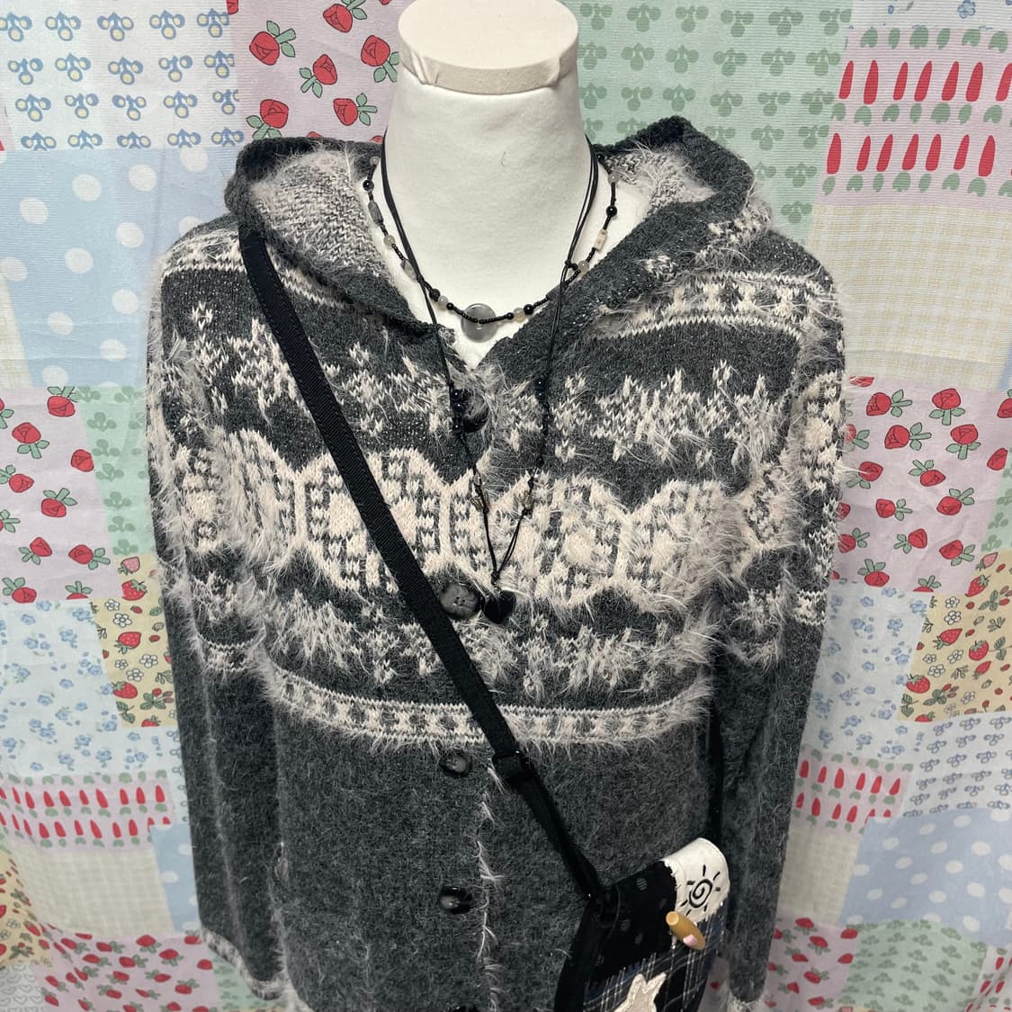 노르딕 롱 가디건 세트 상품이미지2