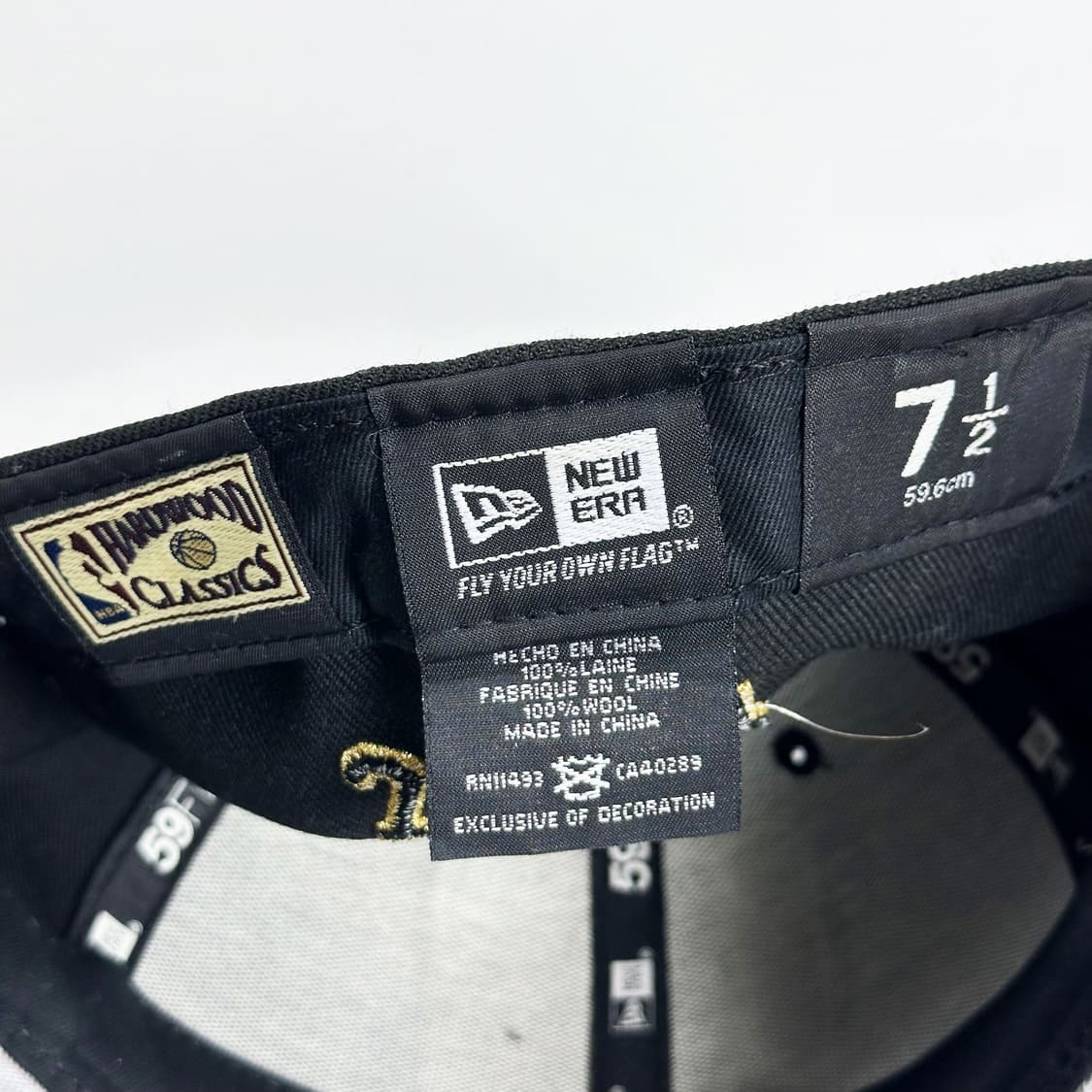 뉴에라 NBA 시카고불스 스냅백 블랙 모자 상품이미지5