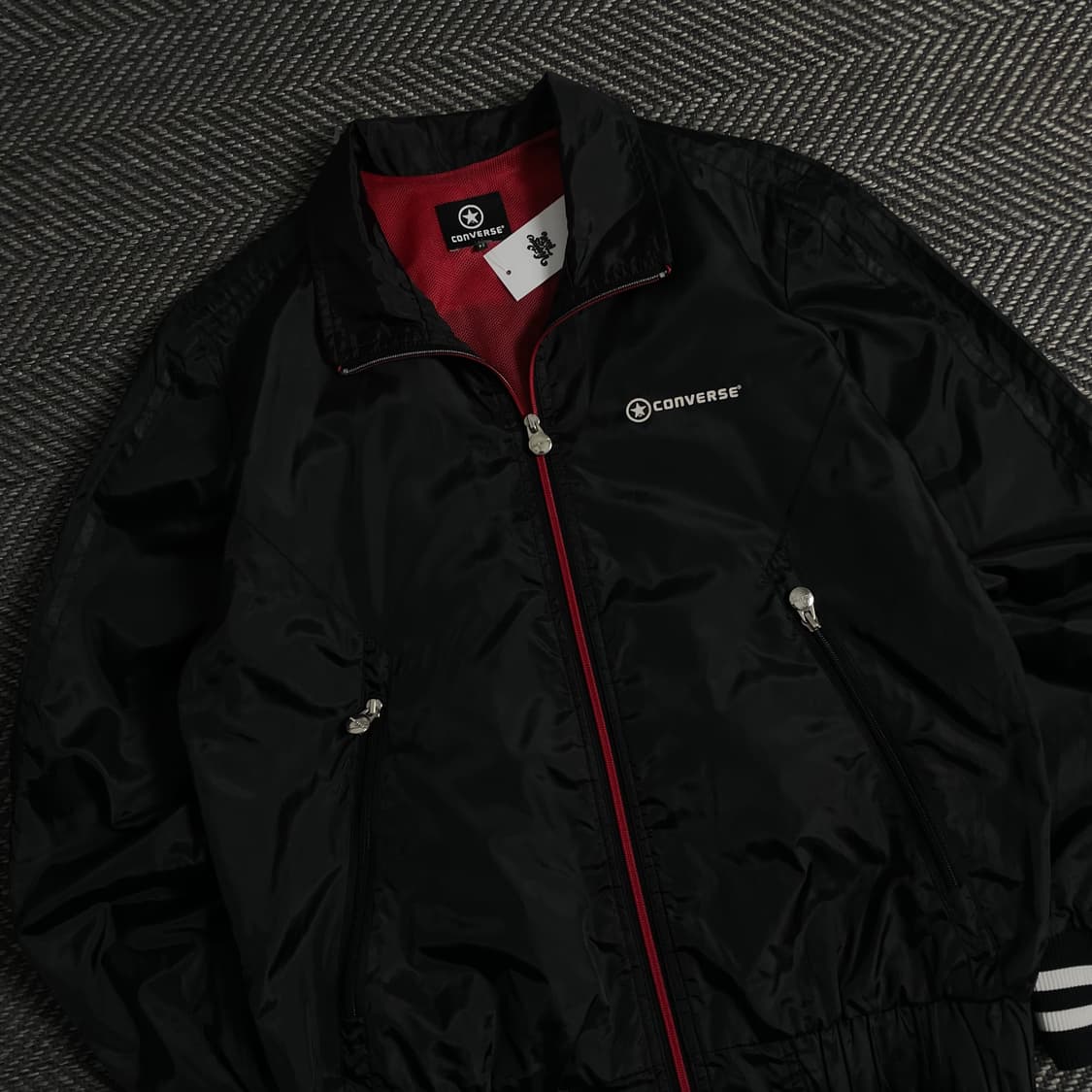 00s 컨버스 올드스쿨 디테일 우븐 트랙 자켓y 3527 상품이미지1