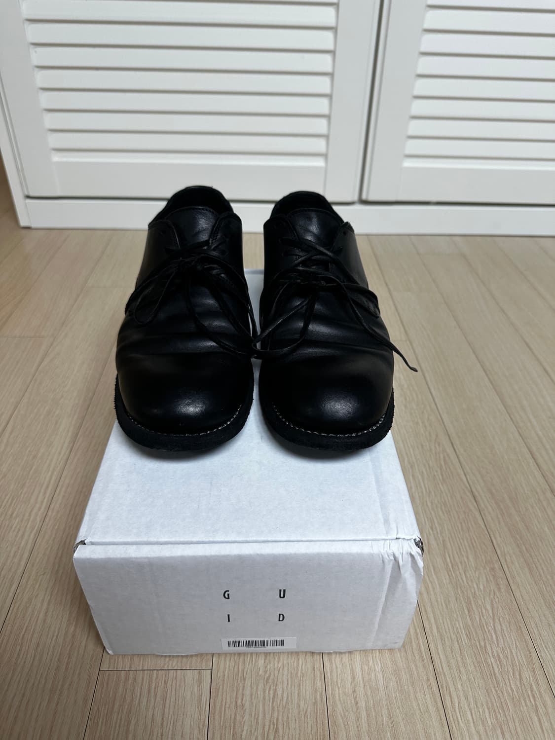 구이디 992X 더비 블랙 41.5 사이즈 상품이미지2