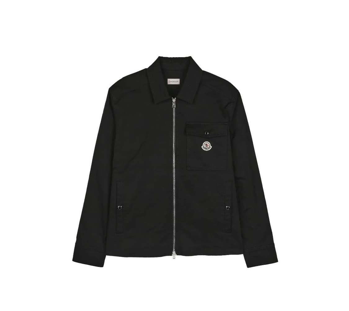몽클레어 개버딘 집업 블랙 자켓 상품이미지2