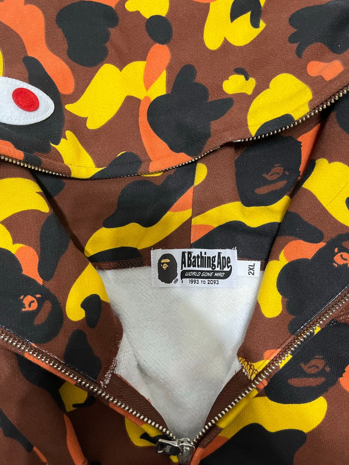 새상품) 베이프Bape xxl샤크후드집업 팝니다!! 상품이미지4