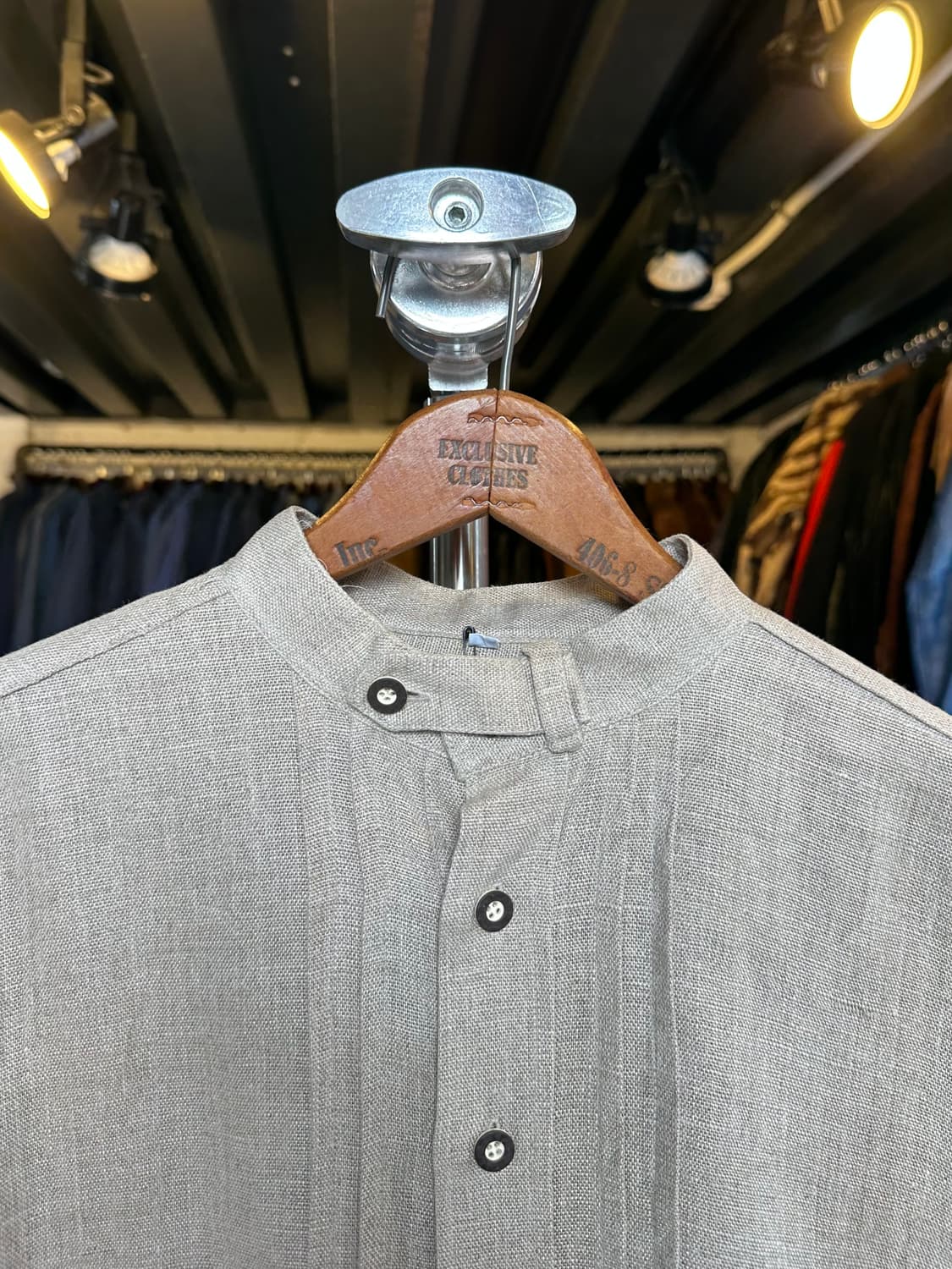 에스닉 오리엔탈 린넨 셔츠 상품이미지3