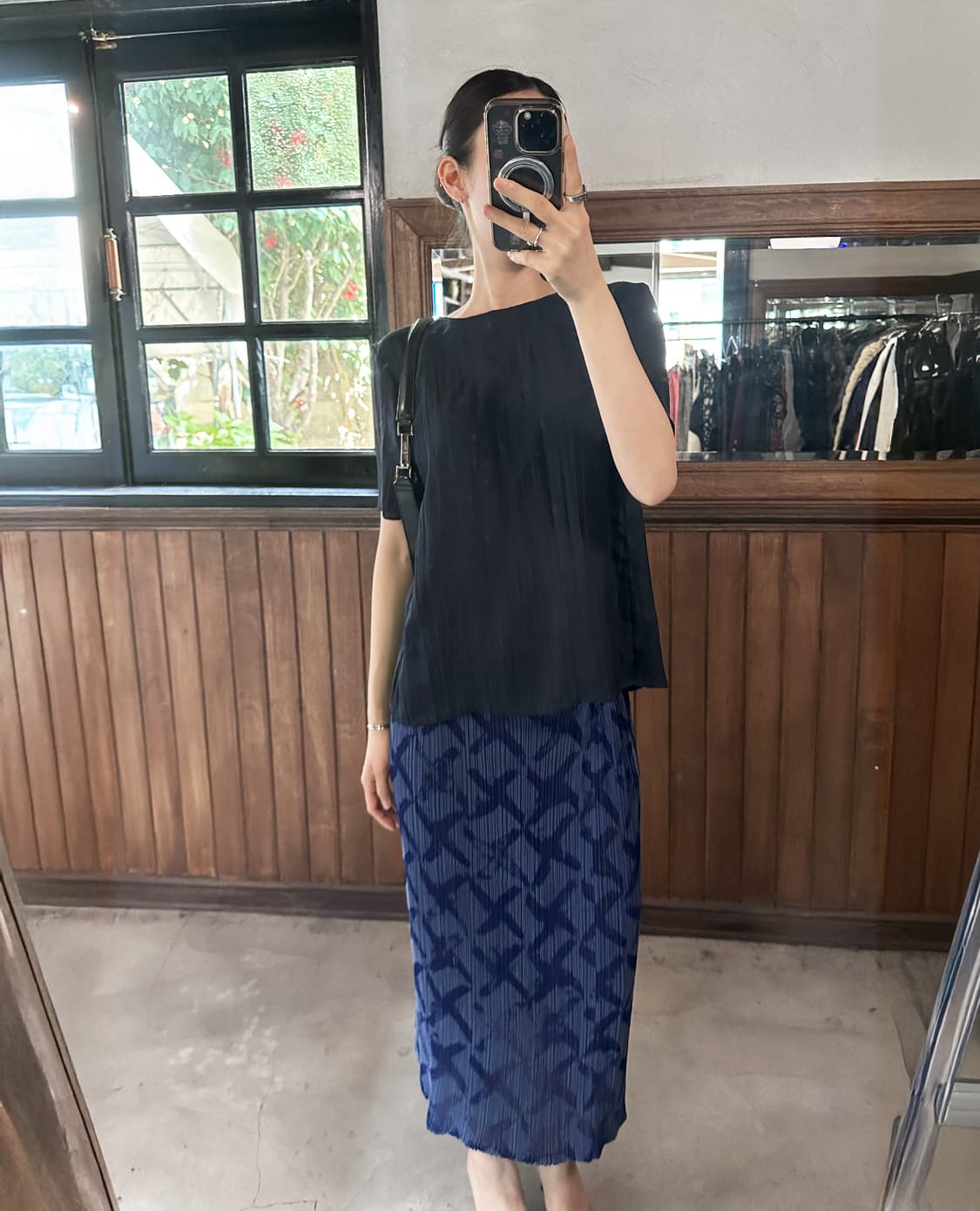 MARNI silk back-button blouse 상품이미지1