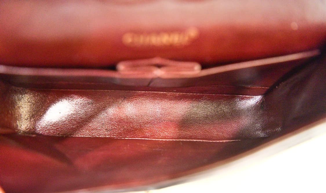 샤넬 빈티지 램스킨 클래식 플랩백 (정품) 상품이미지10