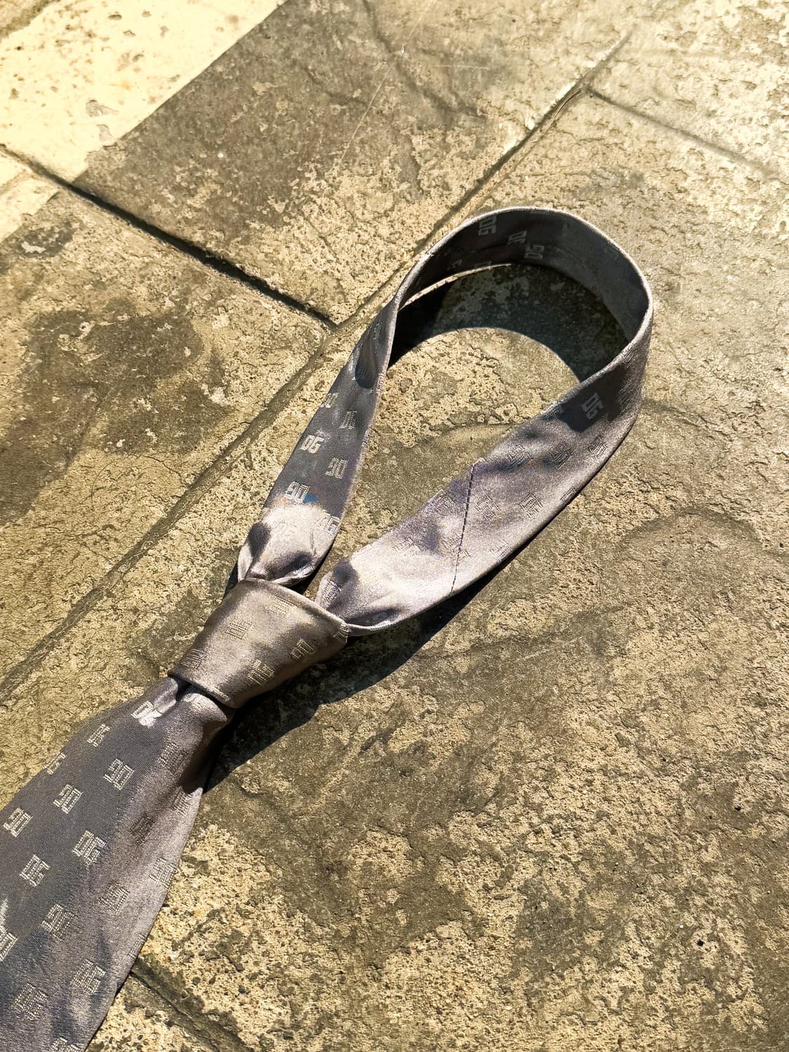 Dolce & Gabbana – DG Monogram Silk Tie 상품이미지3