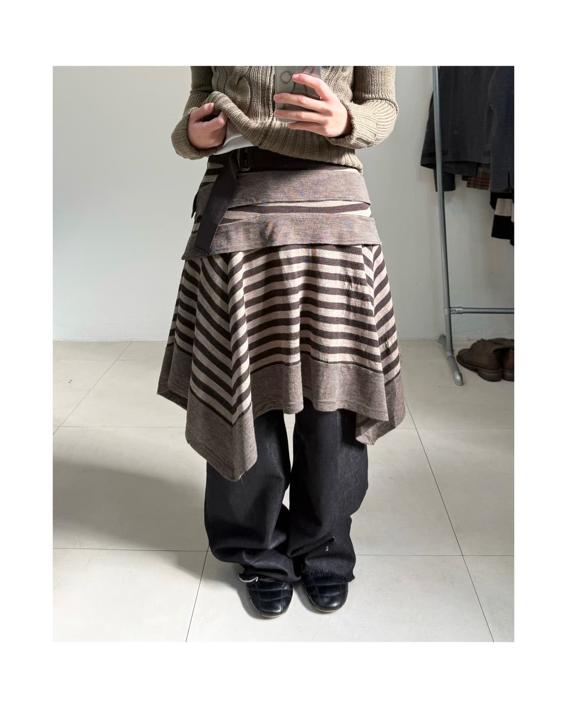 Pride 스트라이프 스커트 상품이미지1