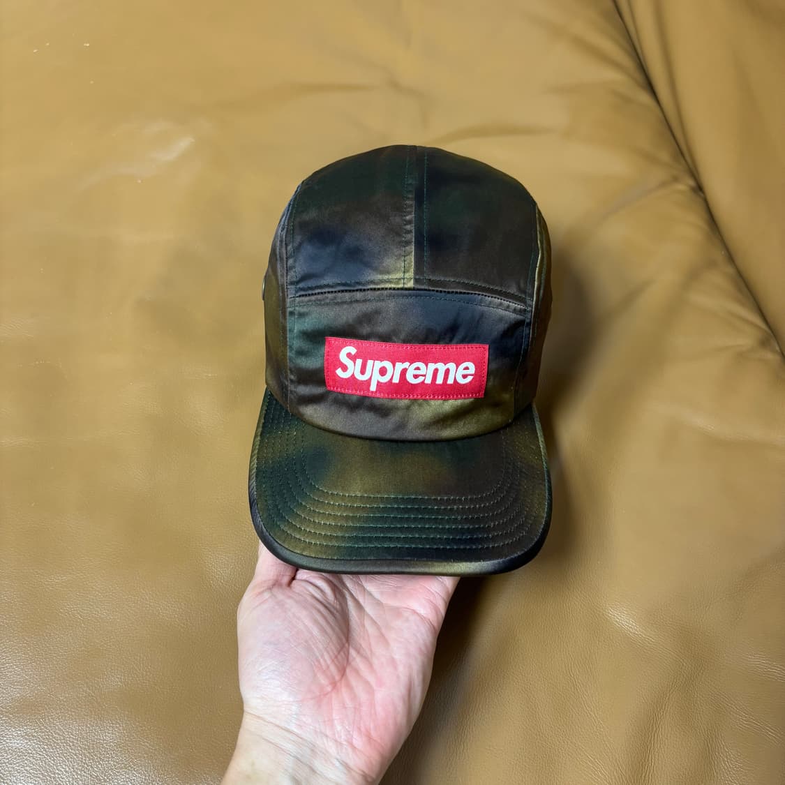 Supreme 슈프림 사틴 카모 캠프캡 모자 (Satin Camo) 상품이미지2