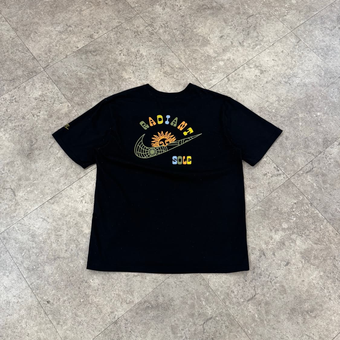 나이키 radiant sole 블랙 반팔티 #csz433 상품이미지6