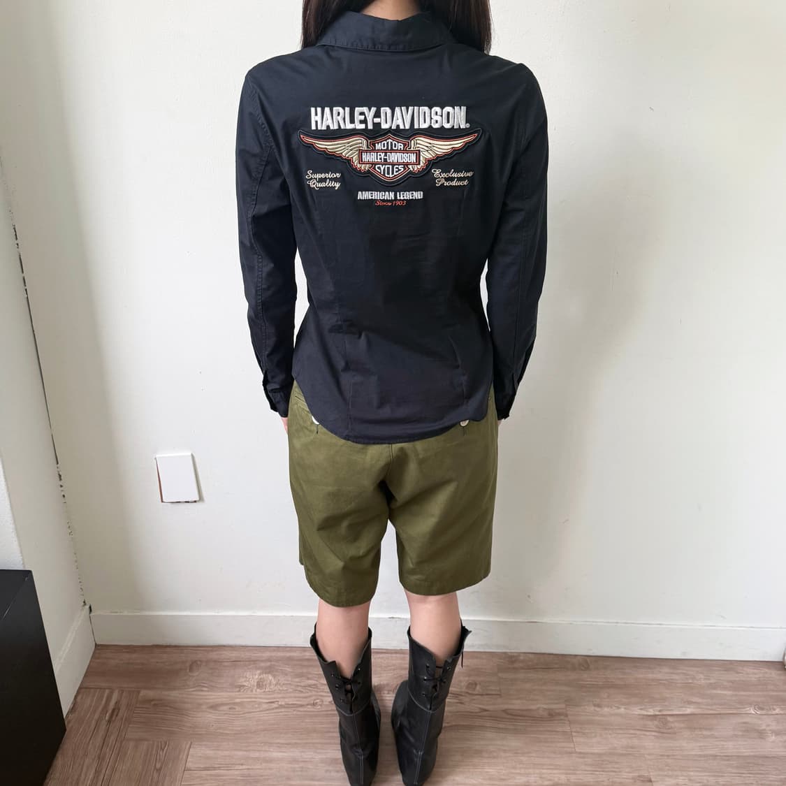 할리데이비슨 블랙 셔츠 상품이미지8