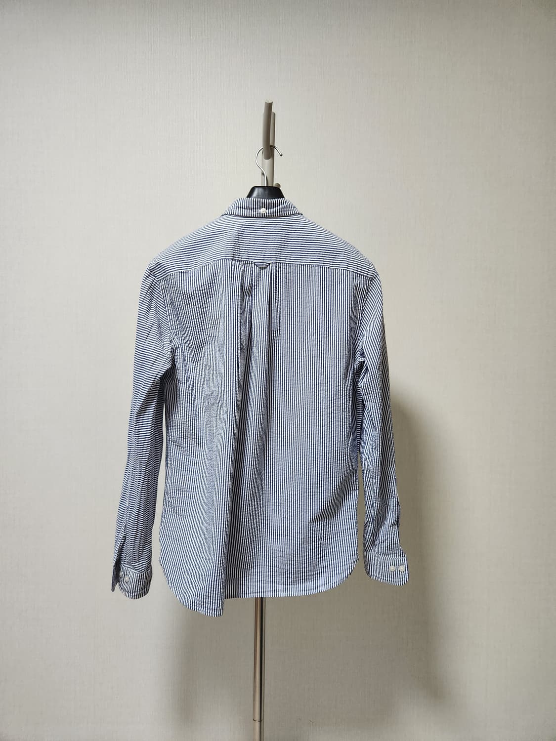 브룩스브라더스 시어서커 스트라이프 긴팔 셔츠L 상품이미지2