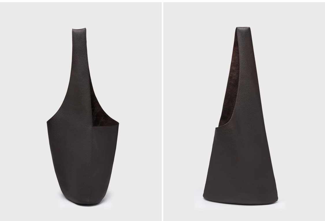 lfm sling tote bag 브라운레더 상품이미지1