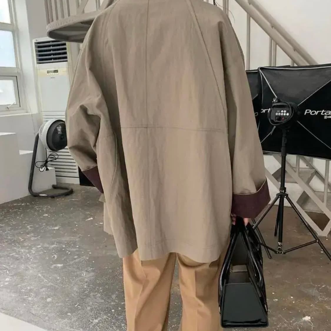 에토스 코펜트리자켓 카키 상품이미지1