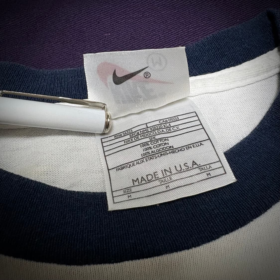 90s Nike® Made in U.S.A. Ringer Tee 상품이미지4
