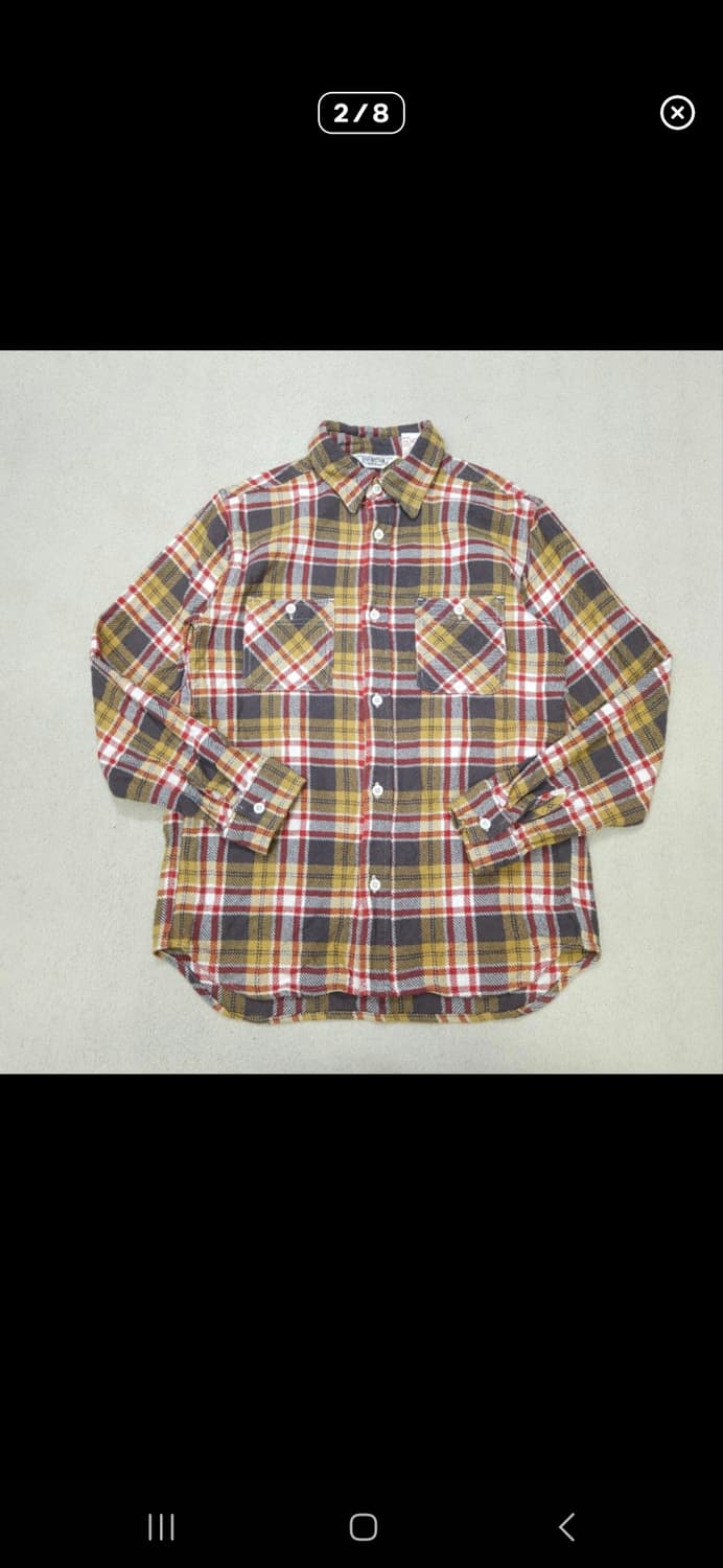 파이브브라더 플란넬 셔츠 L 상품이미지3