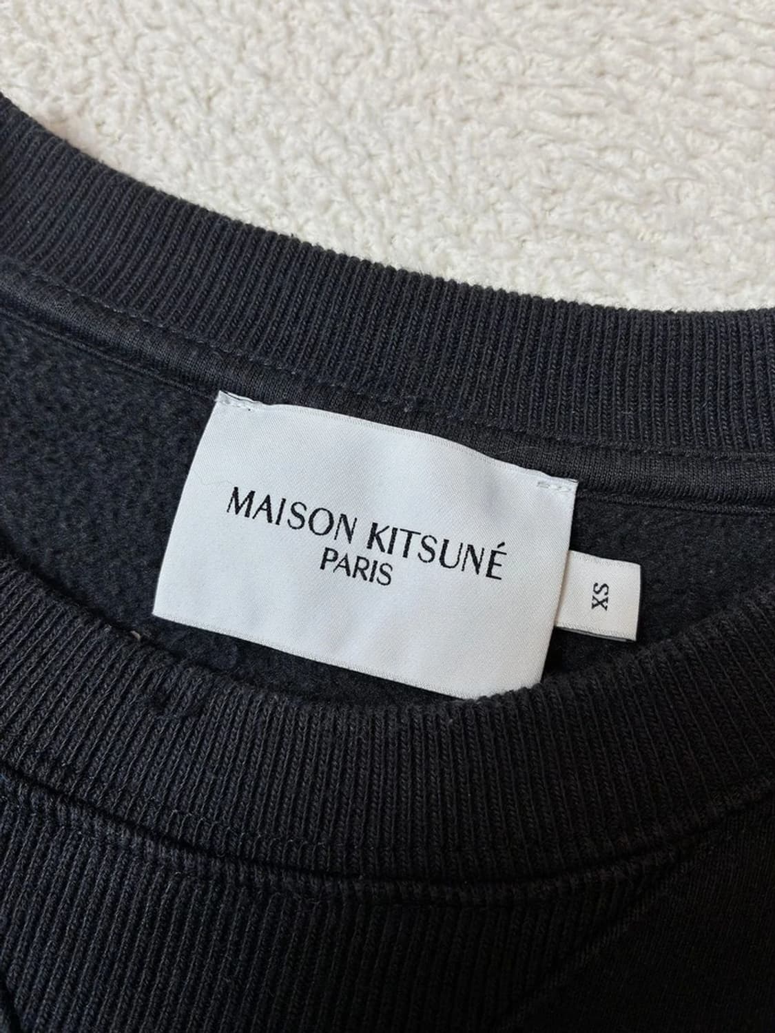 메종키츠네 21ss 빅 폭스 자수 맨투맨 PN7574 상품이미지5