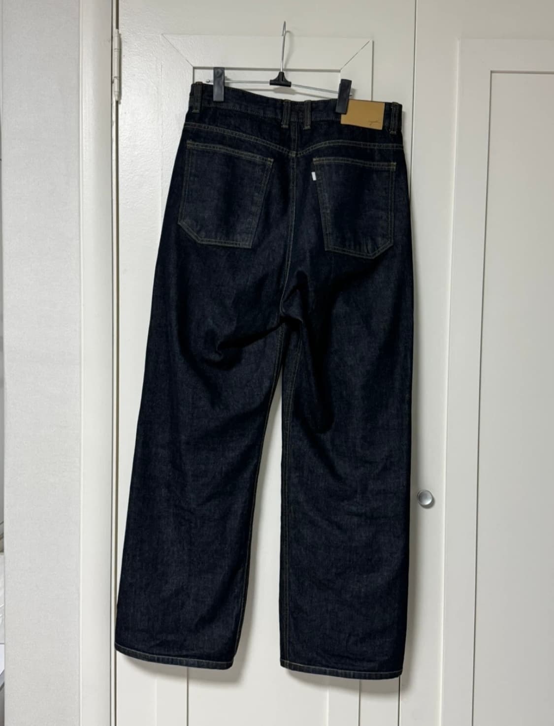 youth 유스 와이드 생지데님 one wash 롱버전 상품이미지2