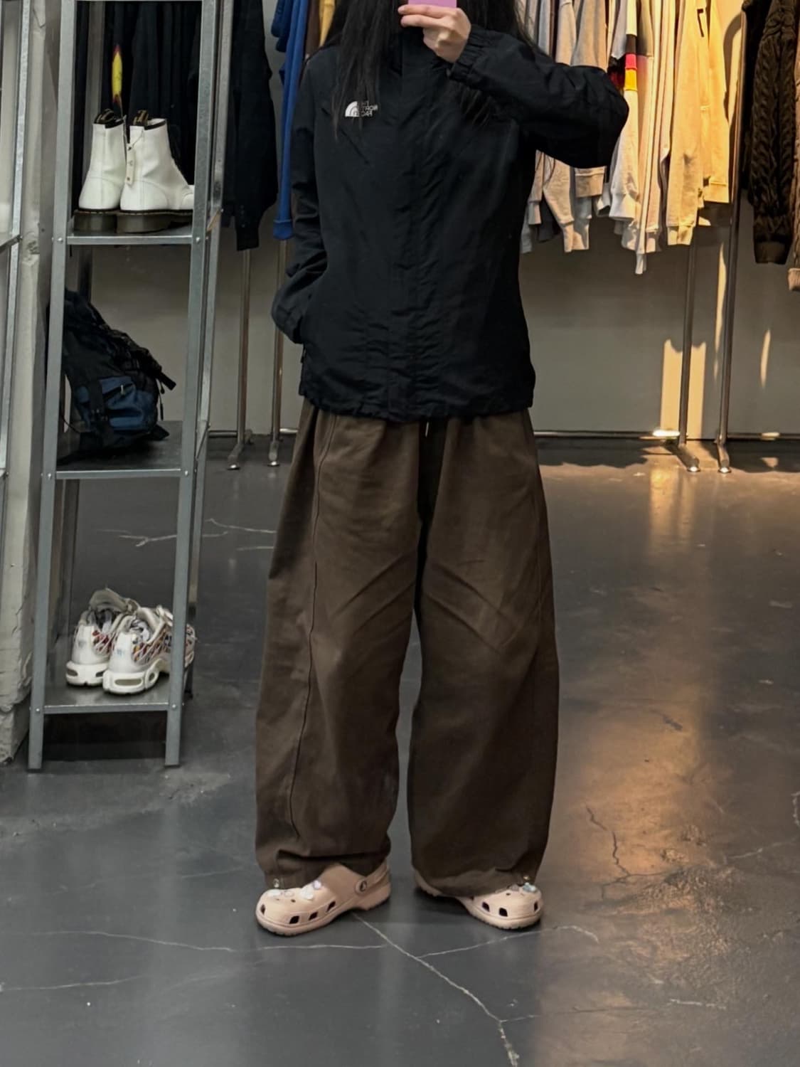 노스페이스 오리지널 로고 후디바람막이자켓 A2923 상품이미지1