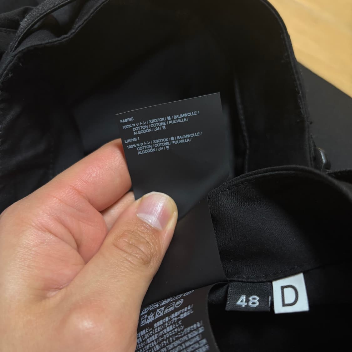 25ss gr10k arc pants black 48 상품이미지4