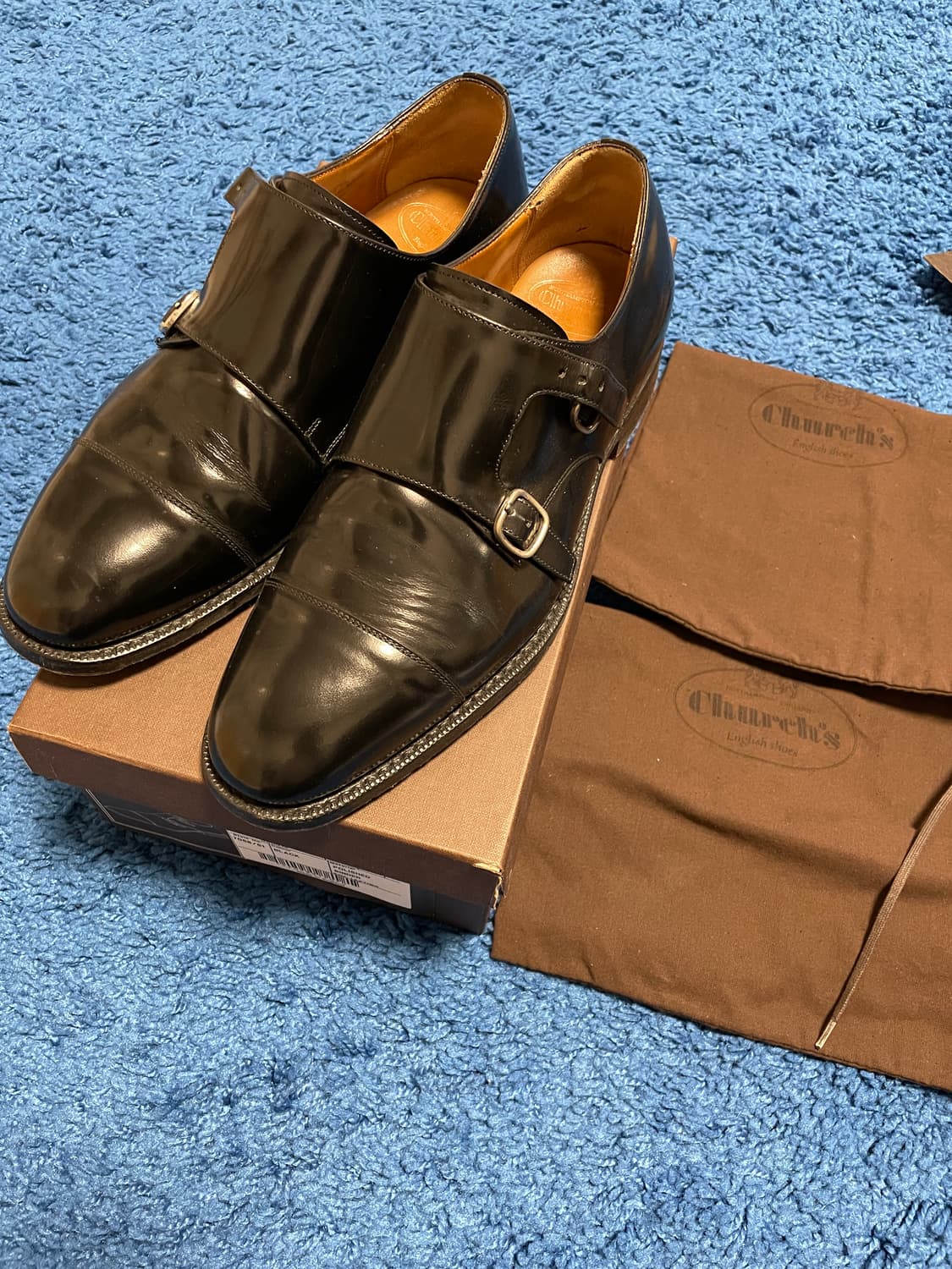 Church's Double Monk Strap Black 상품이미지1