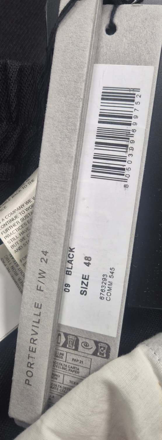 새상품)릭오웬스 24fw 벨라 팬츠 상품이미지6