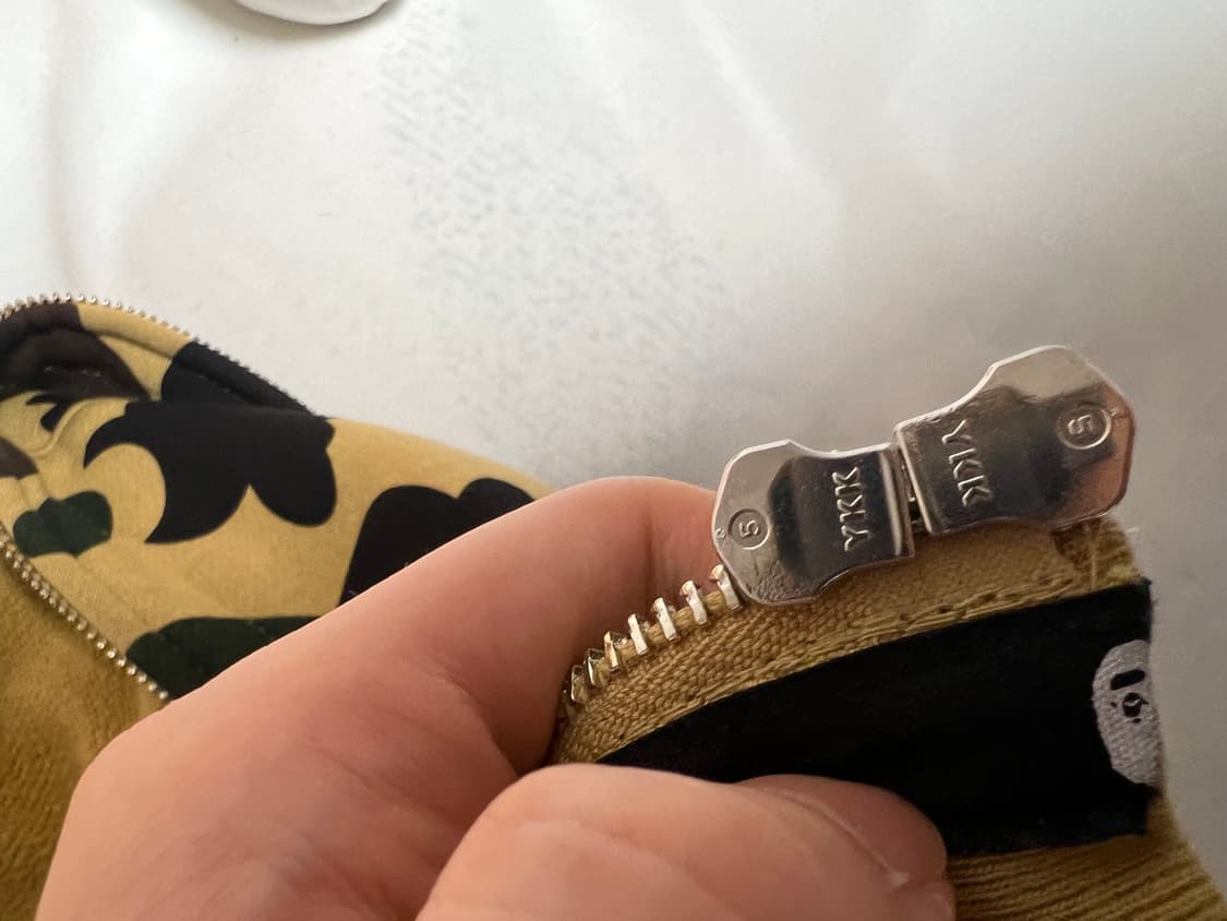 베이프 후드집업 더블 황계 xl 상품이미지3