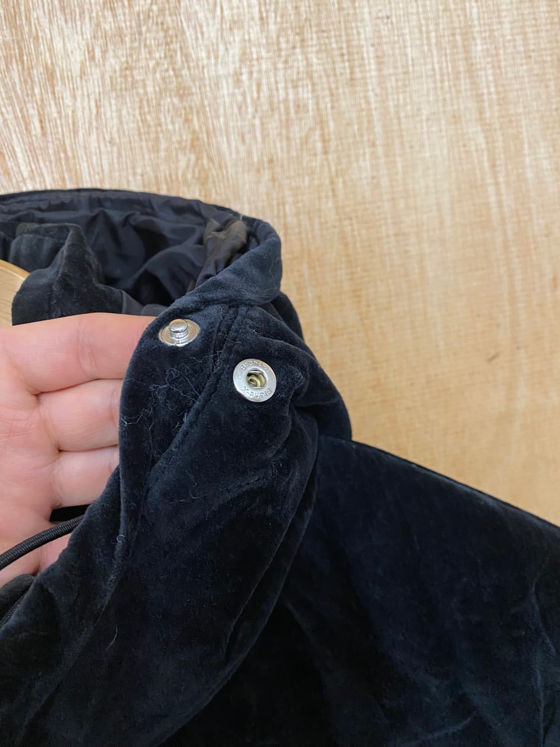 UNITED ARROWS velvet down padding 벨벳 패딩 상품이미지5