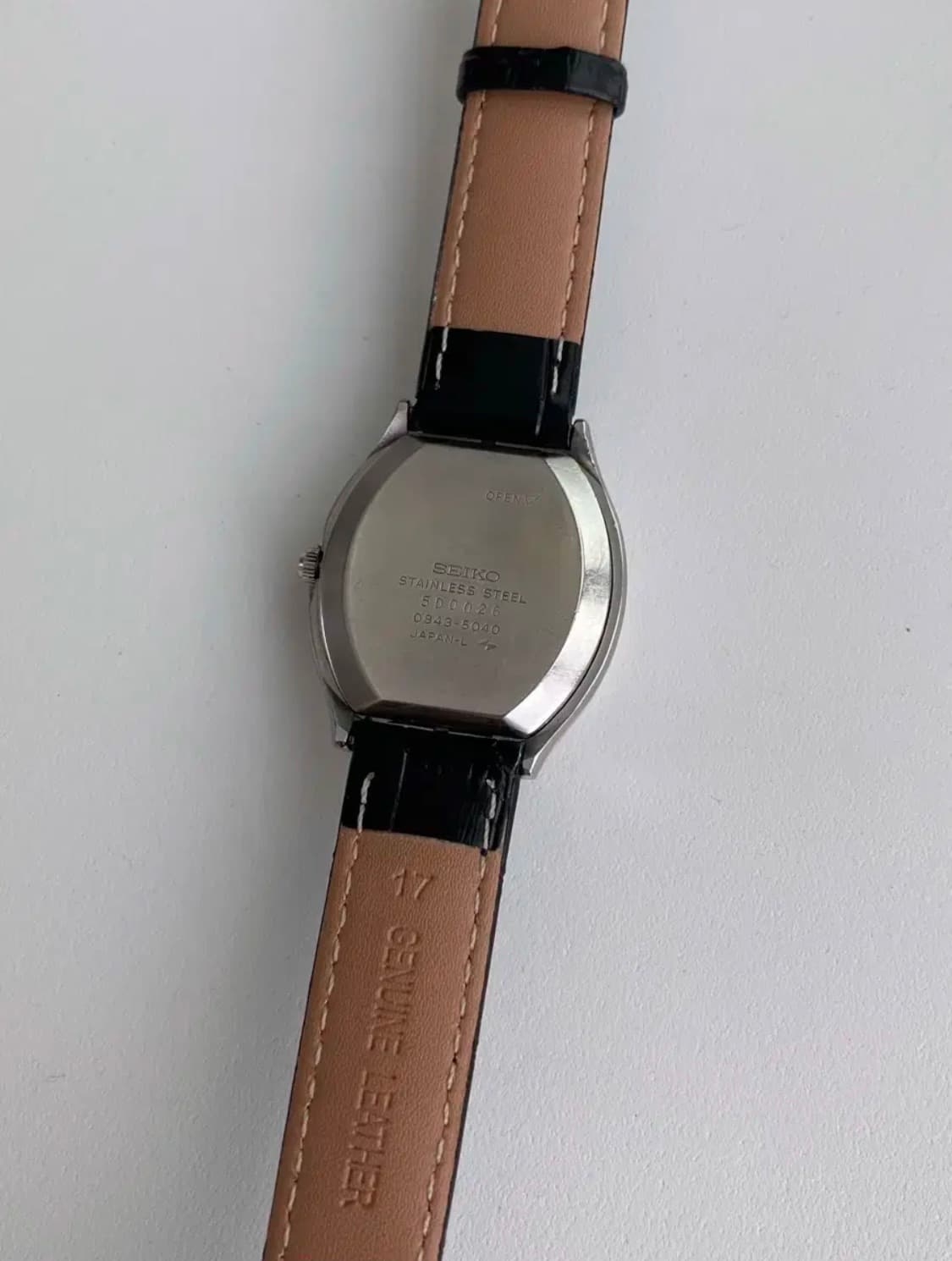 Seiko 세이코 쿼츠 스퀘어 상품이미지3