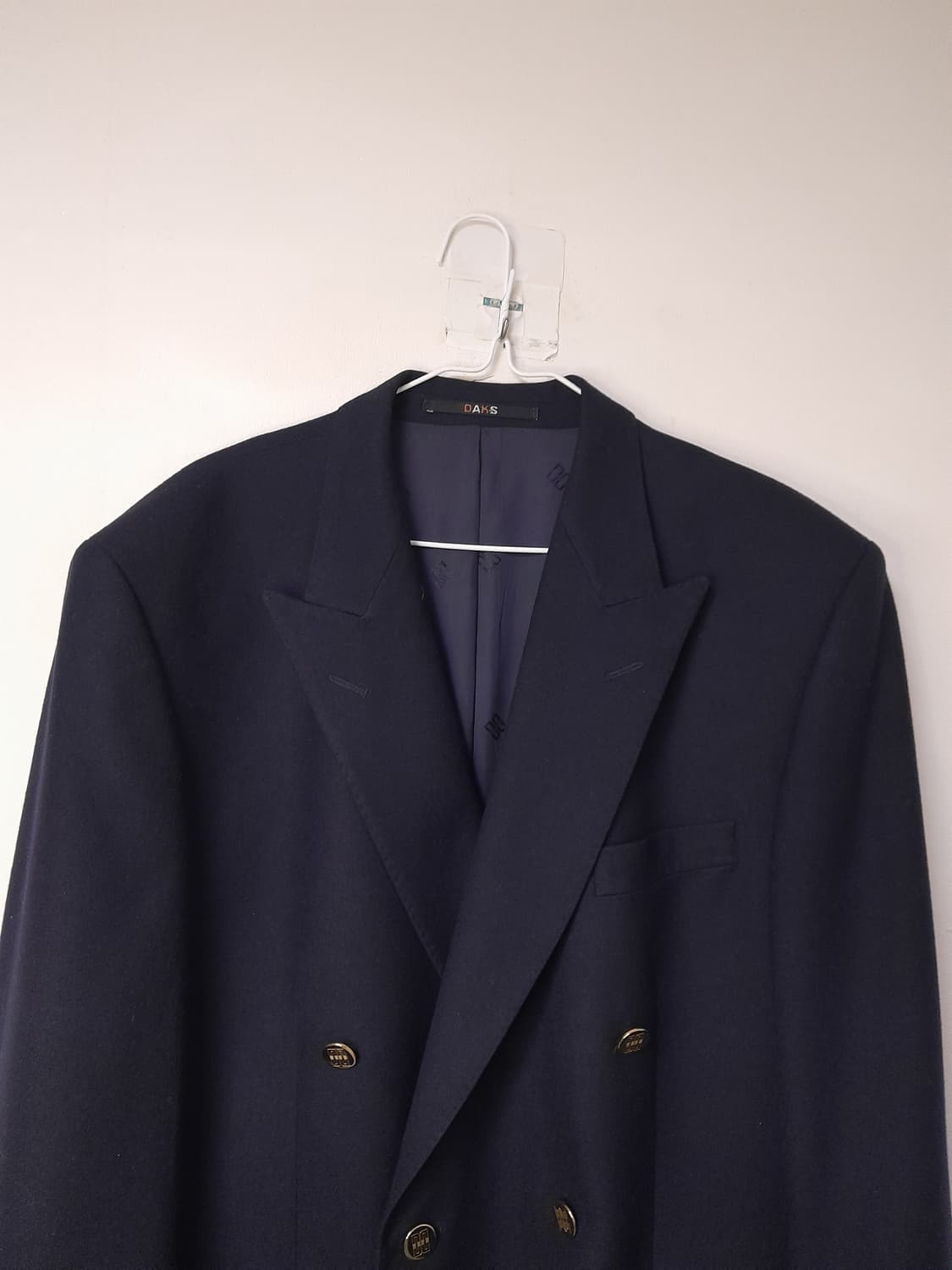 닥스 영국산 금장 더블 브레스티드 울 블레이져 42/105 상품이미지3