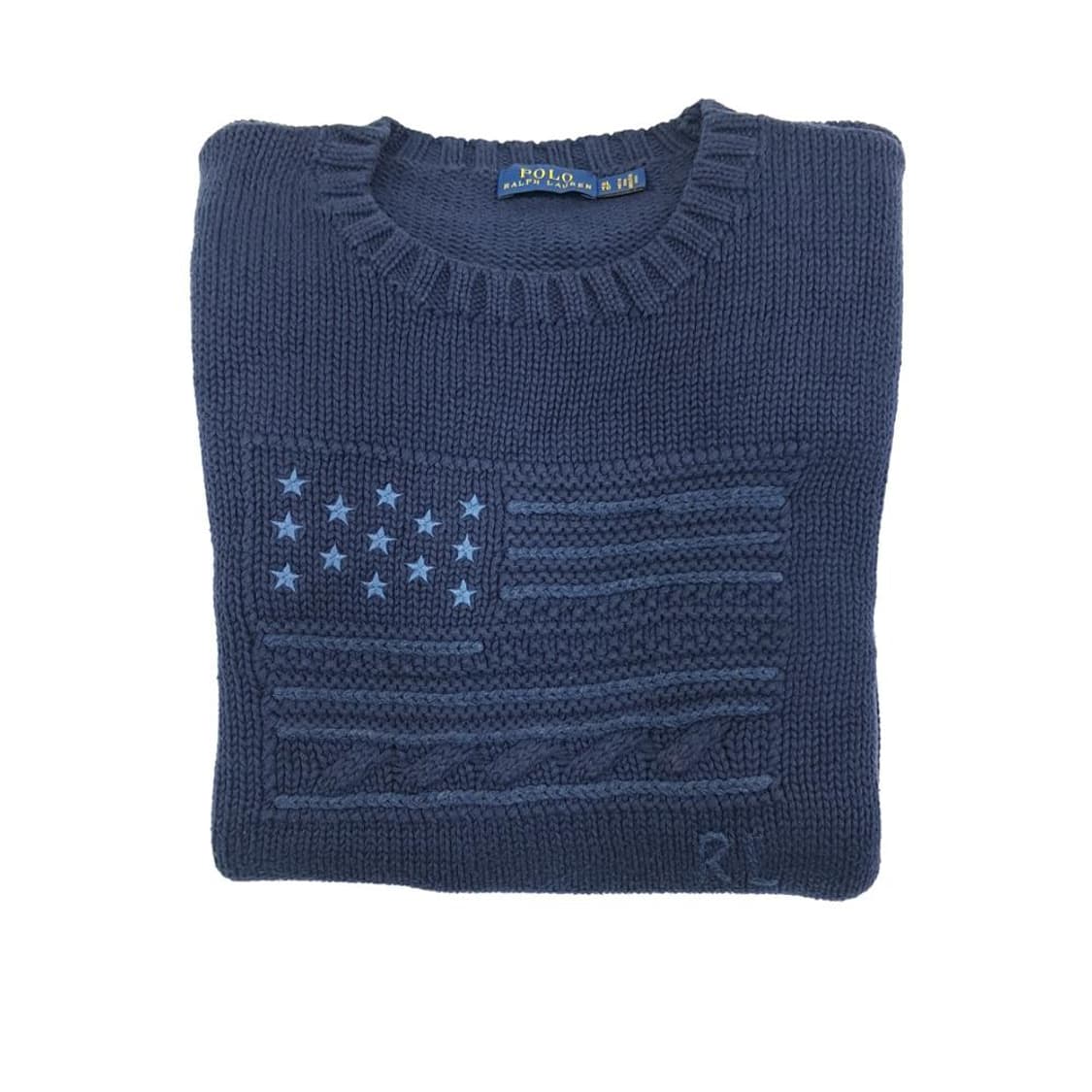 L-XL 폴로 랄프로렌 네이비 성조기RL 니트 스웨터knit (CS390 상품이미지8